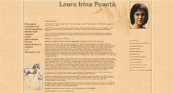 Desktop Screenshot of laurapoanta.ro